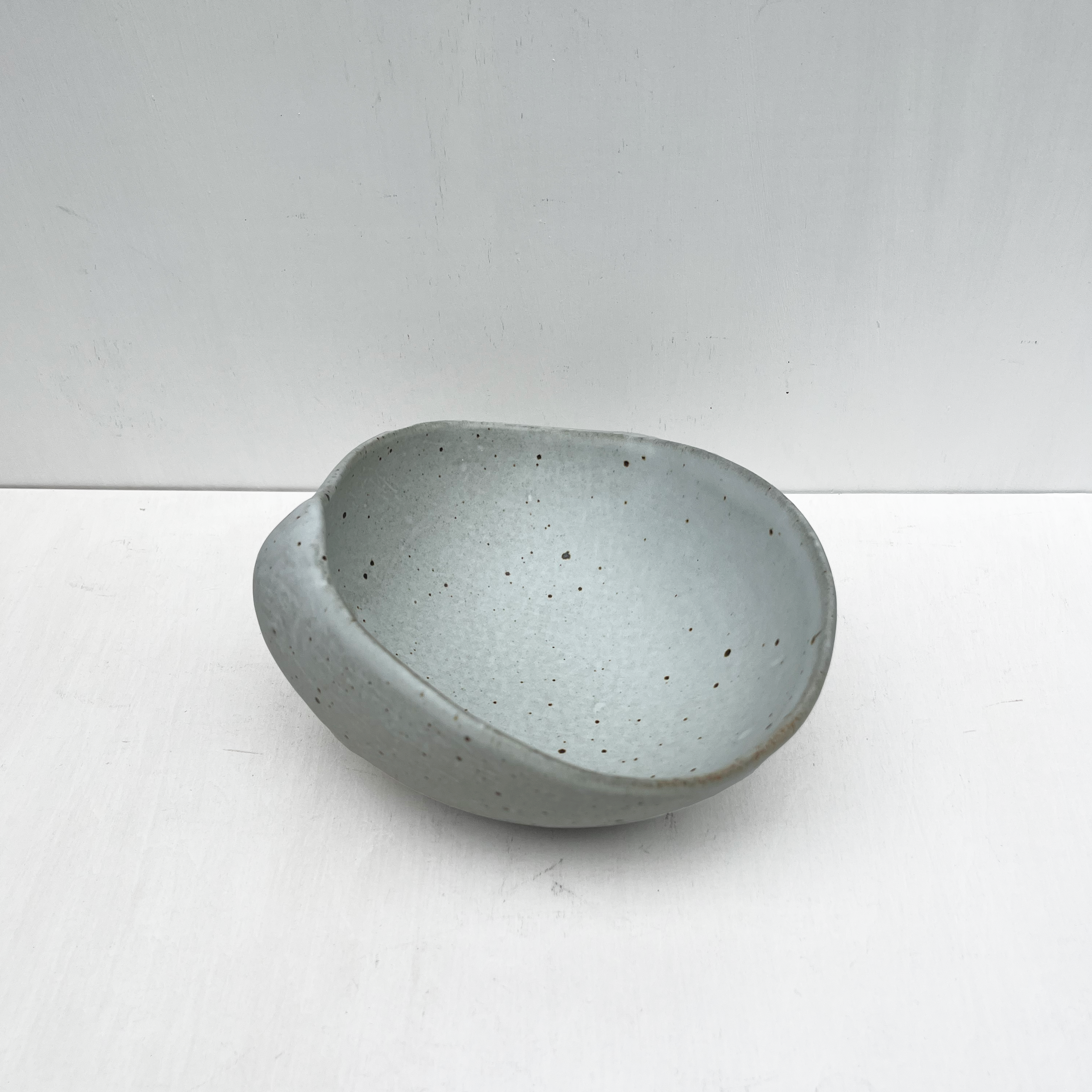 Small White Shell Nesting Bowl, Set of 3