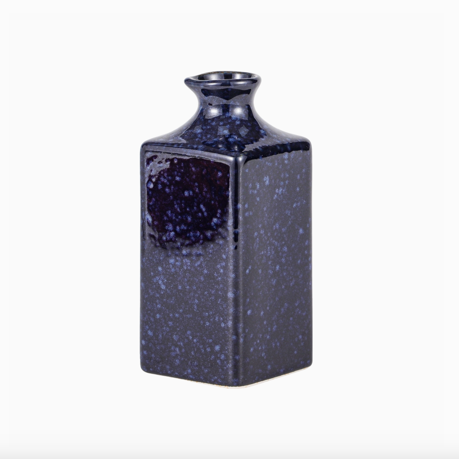 Blue Speckled Sake Set