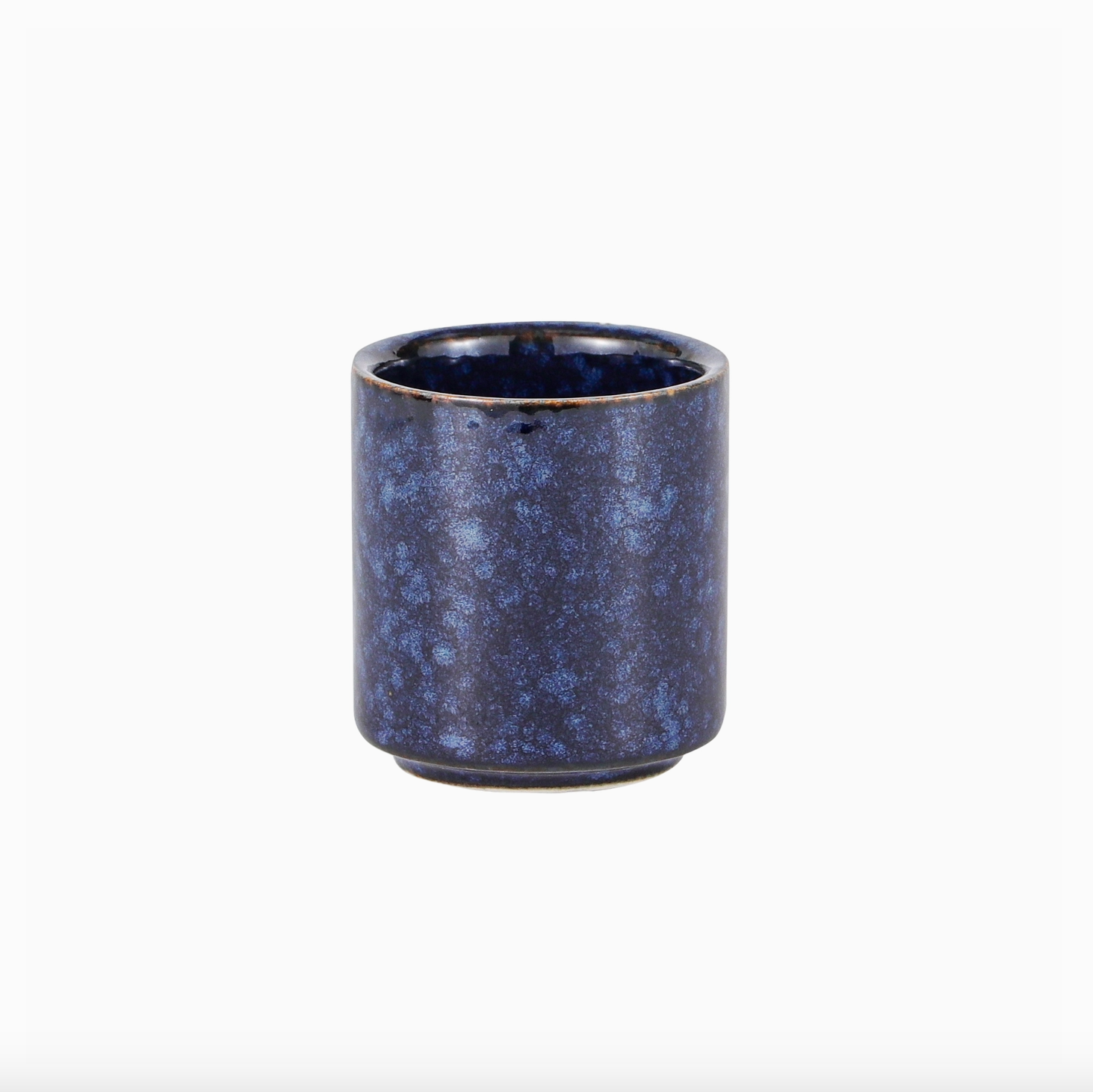 Blue Speckled Sake Set