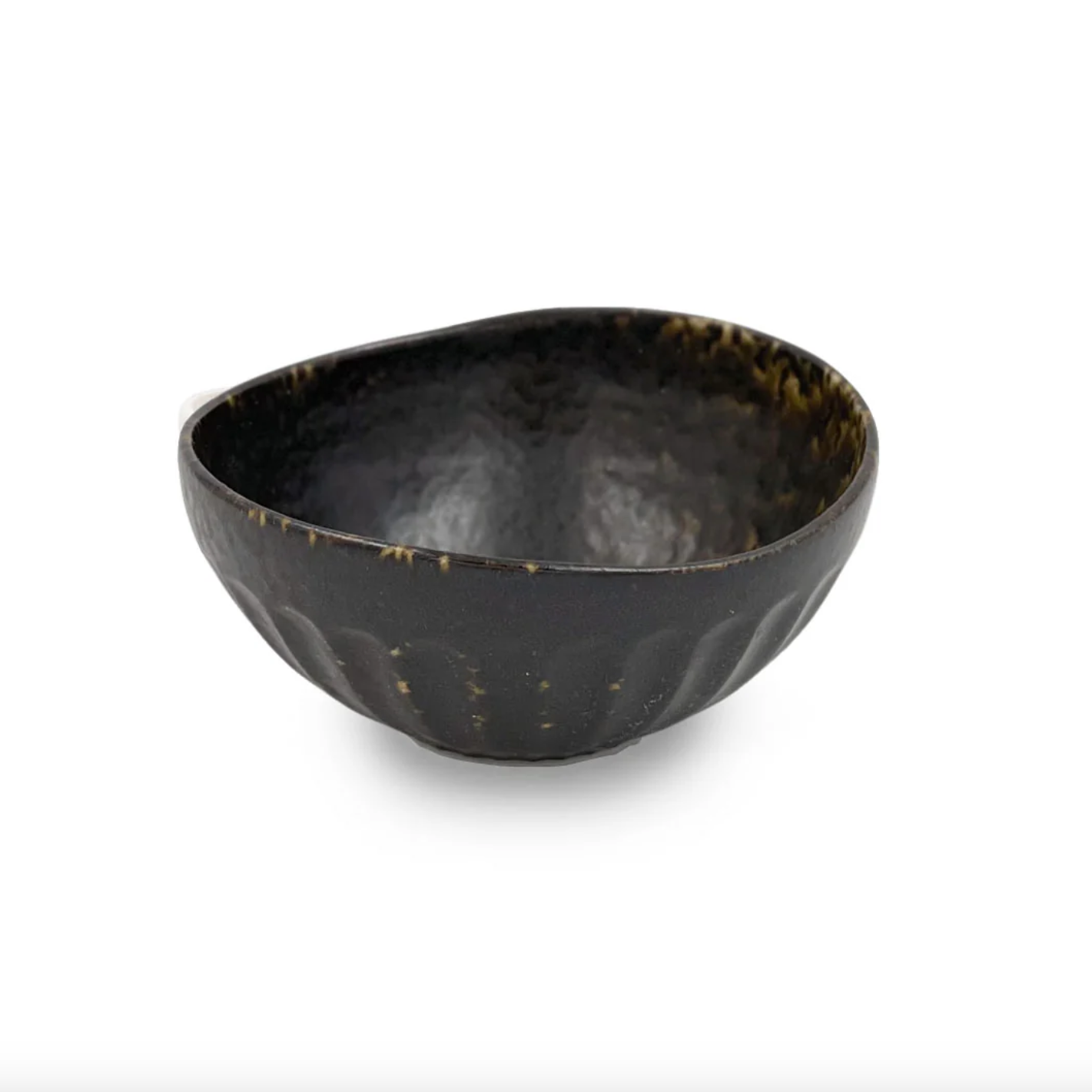 Kiku Matte Espresso Rice Bowl