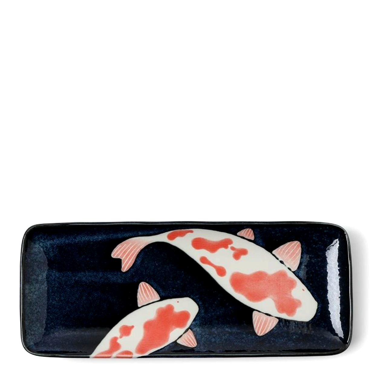 Koi Rectangle Serving Plate