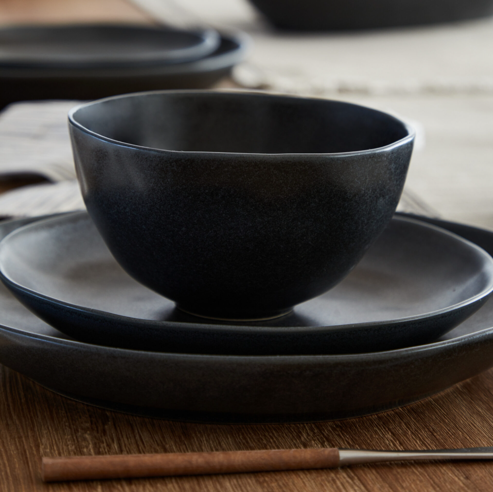 Livia Cereal Bowl, Black