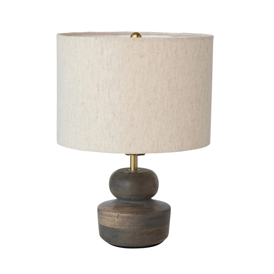 Mango Wood Table Lamp