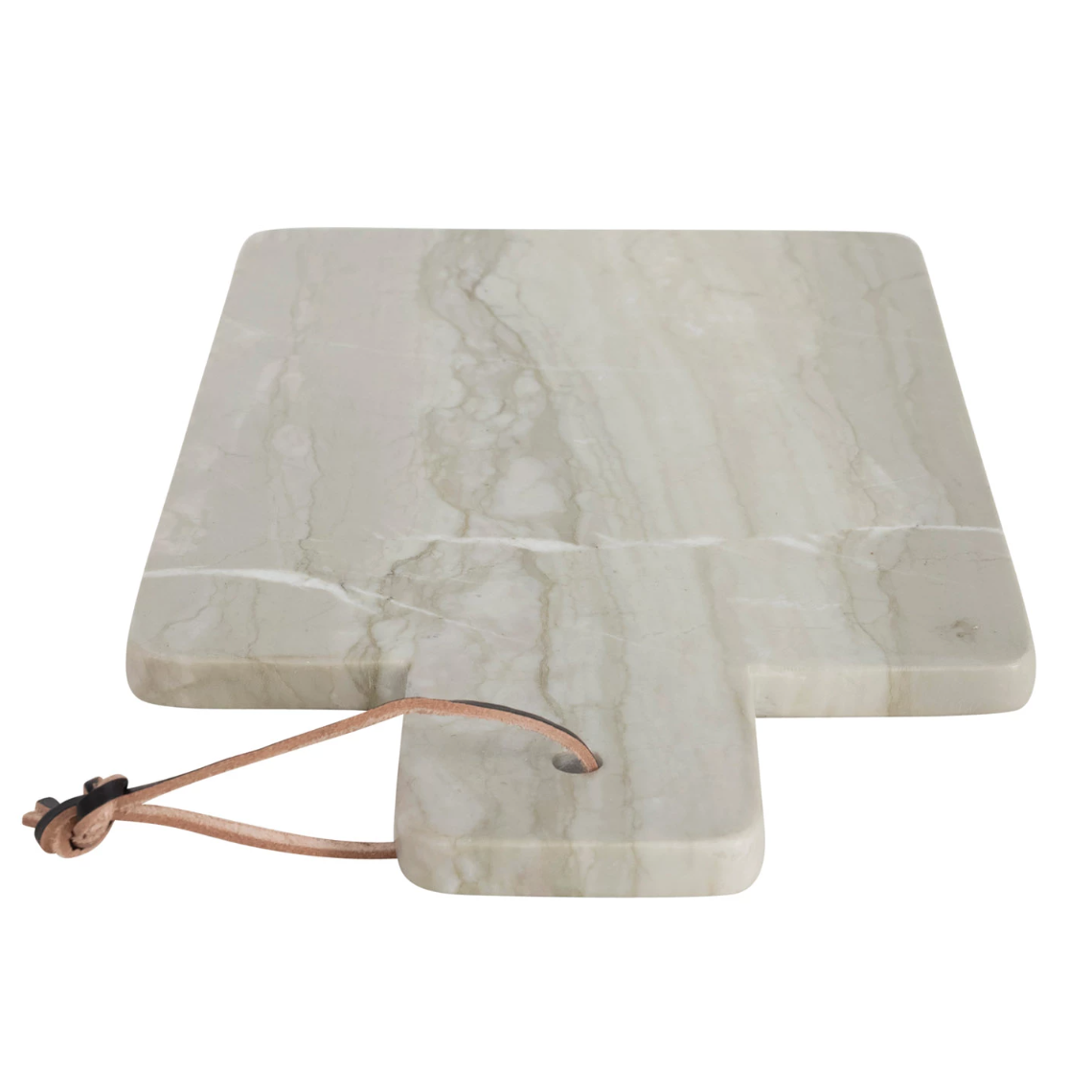 Marble Cheese Board with Leather Tie