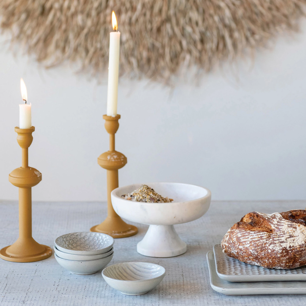 Marble Footed Bowl