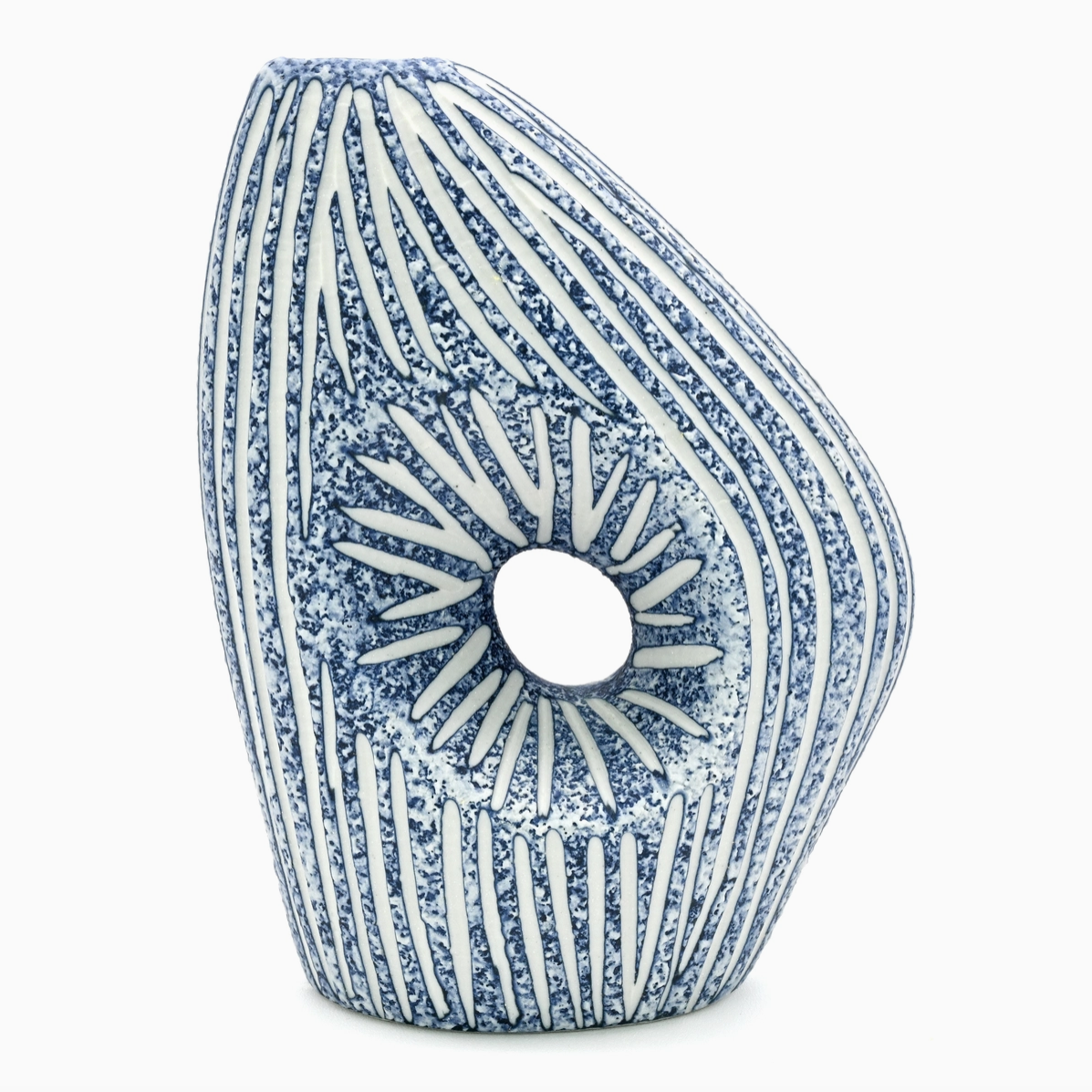 Mini Arch Bud Vase, Blue
