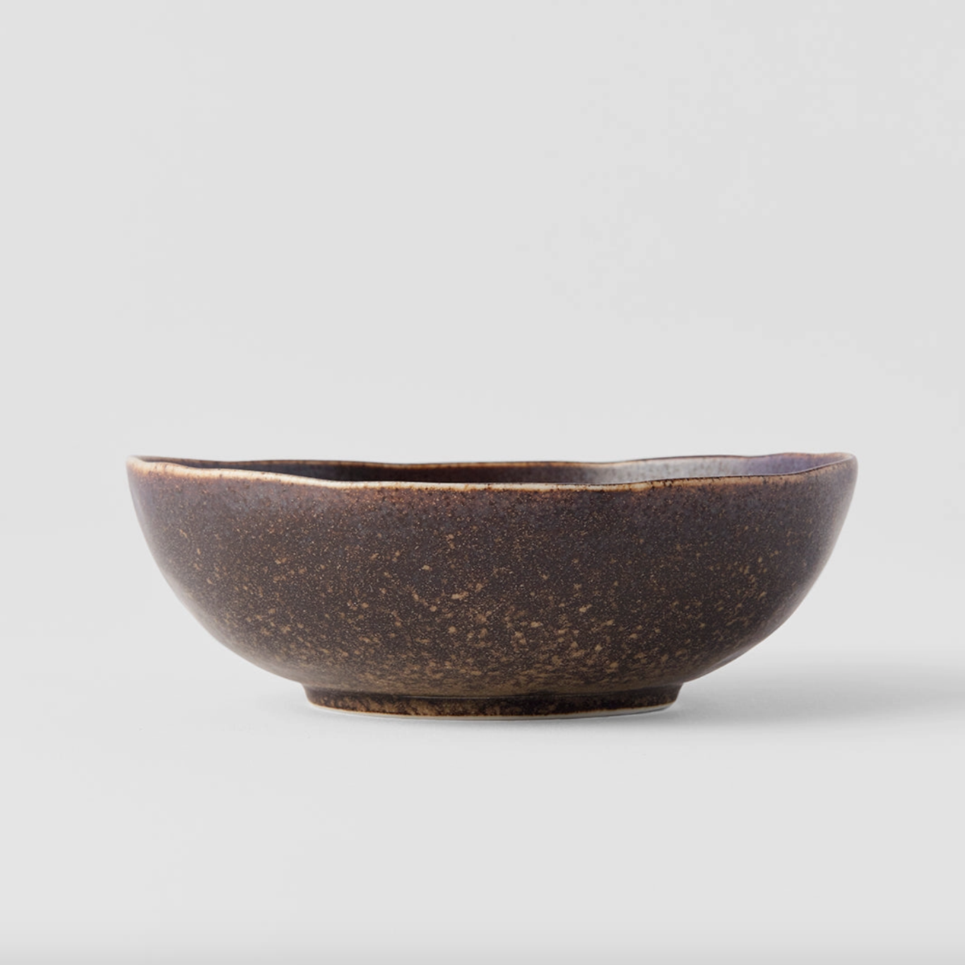 Mocha Shallow Bowl, Small