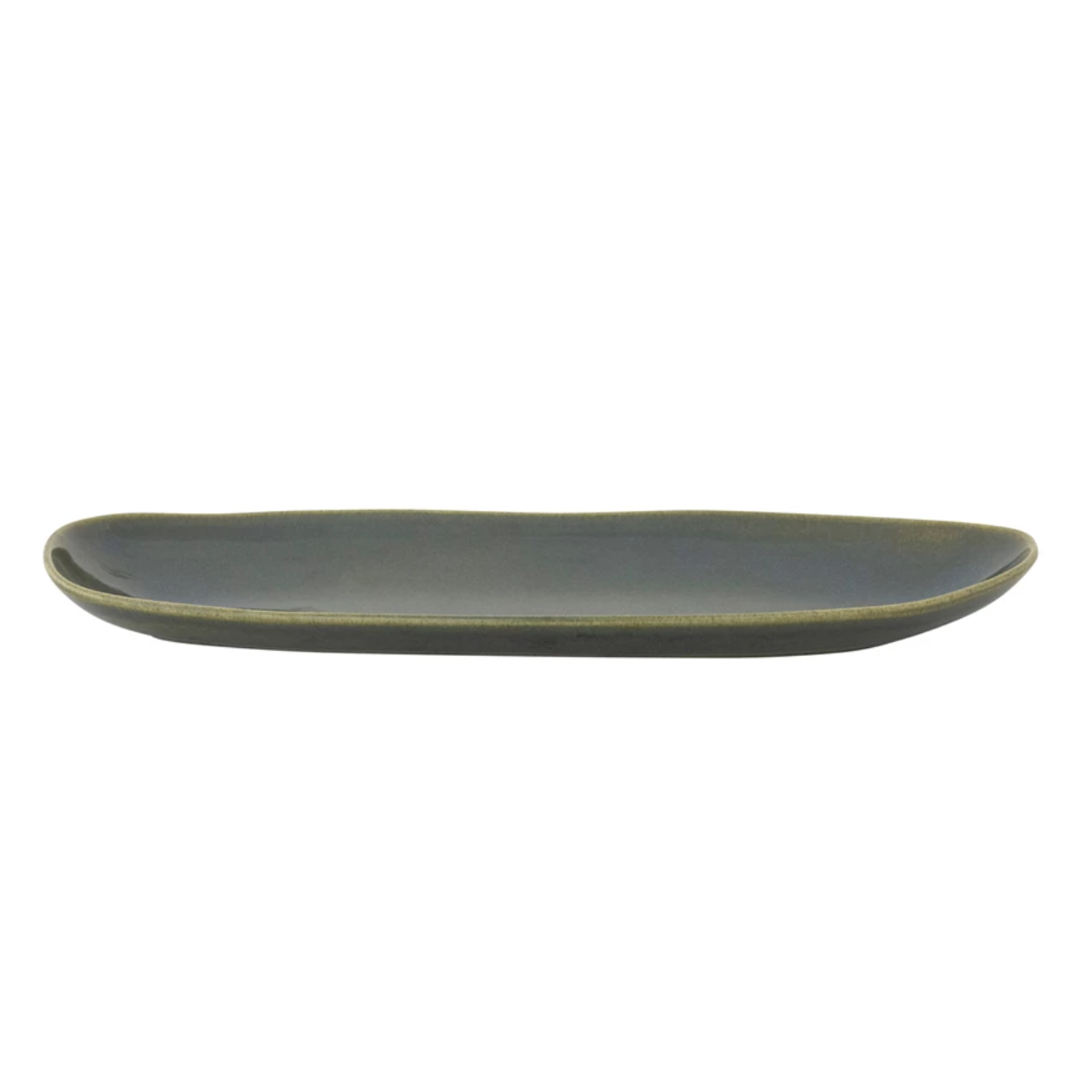 Moss Green Oval Platter