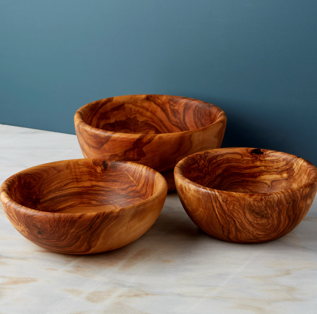 Olive Wood Salad Bowls