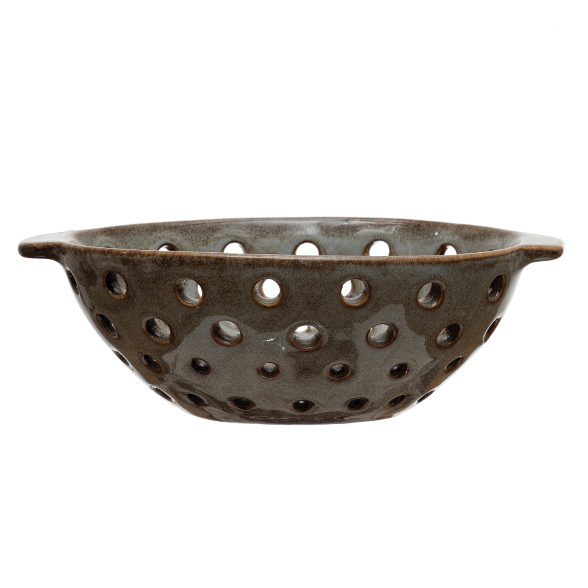 Stoneware Oval Berry Bowl