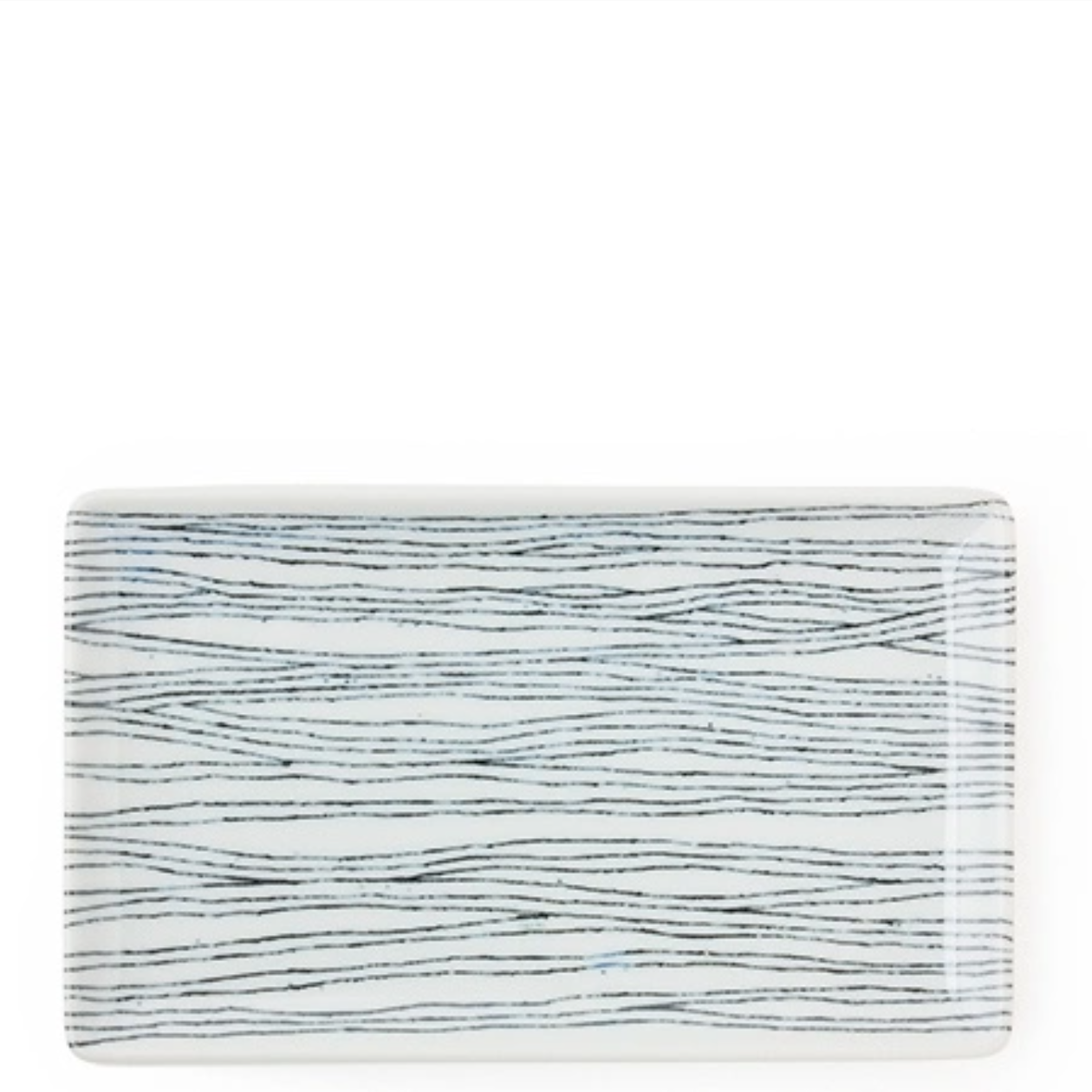 Paper Cords Rectangle Plate