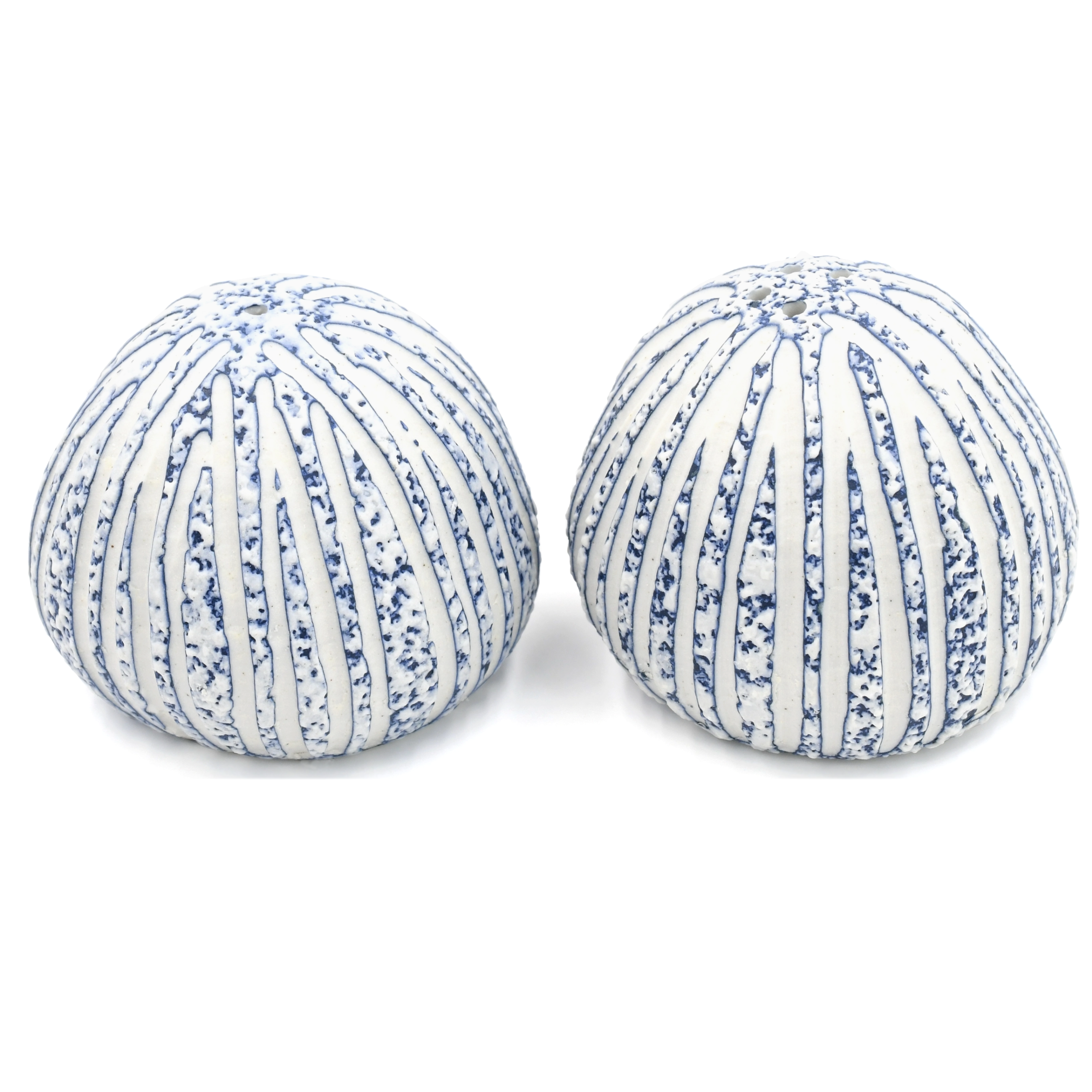 Pebble Salt & Pepper Shakers, Blue