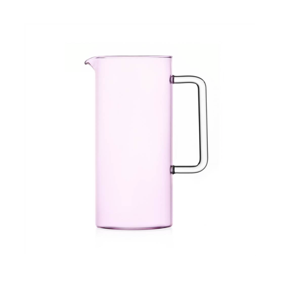 Pink Jug with Clear Handle