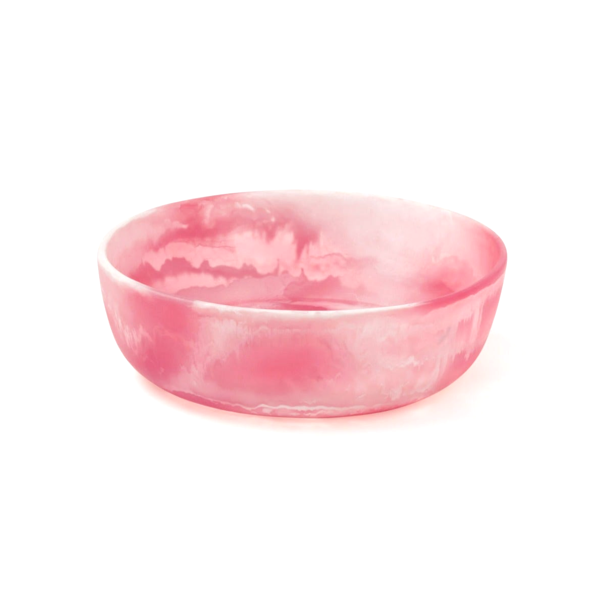 Resin Serving Bowl, Pink
