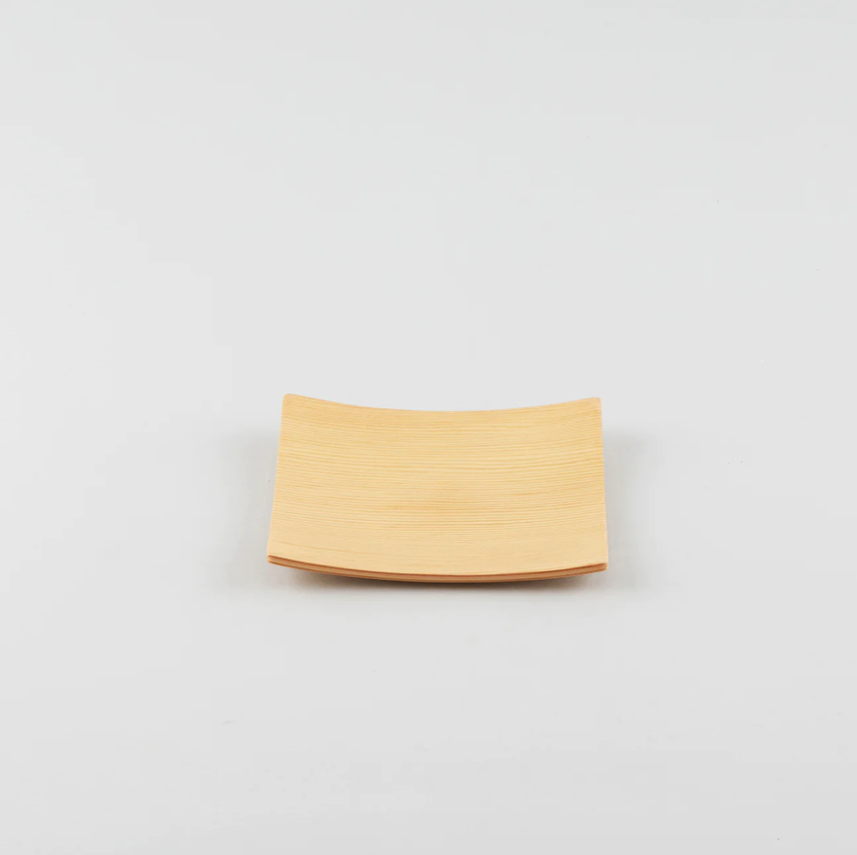 Orange Pine Square Dish