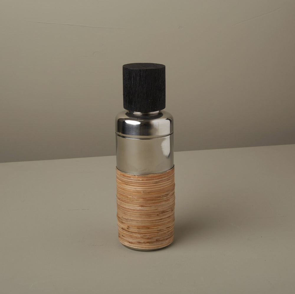 Shaker Rattan Insert Rattan Cocktail Shaker