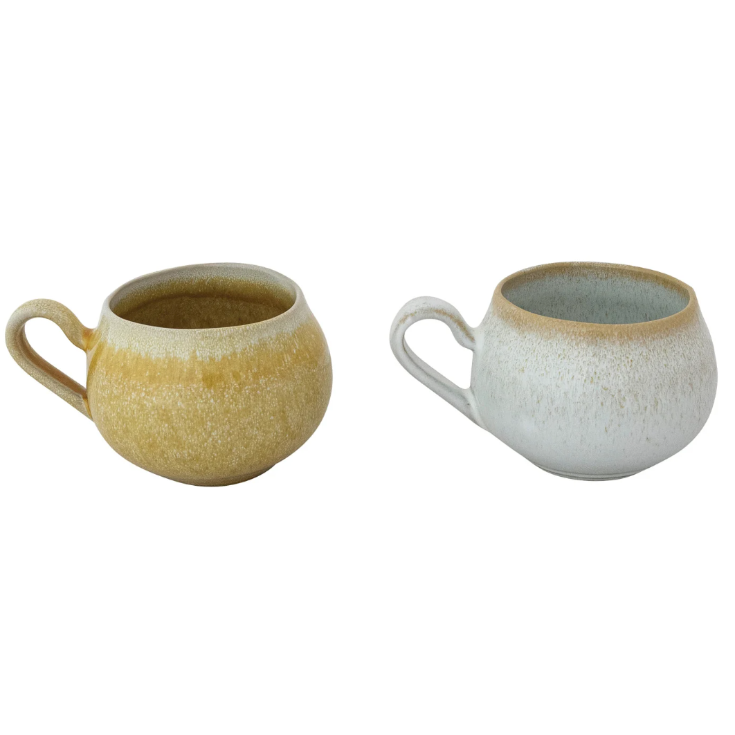 Round Stoneware Mug