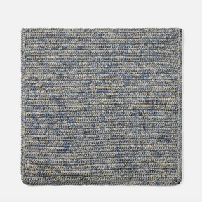 Blue Gray Placemat Crochet, Set of 4
