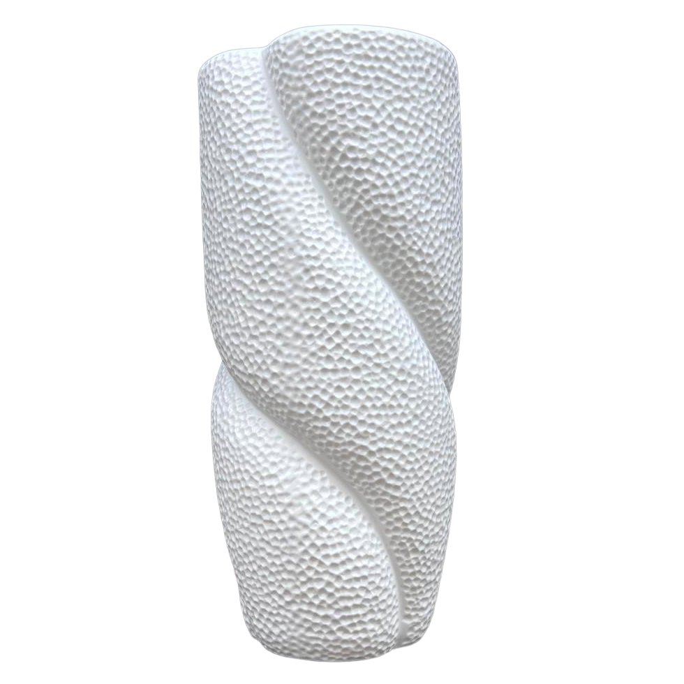 Sea Sponge Porcelain Vase