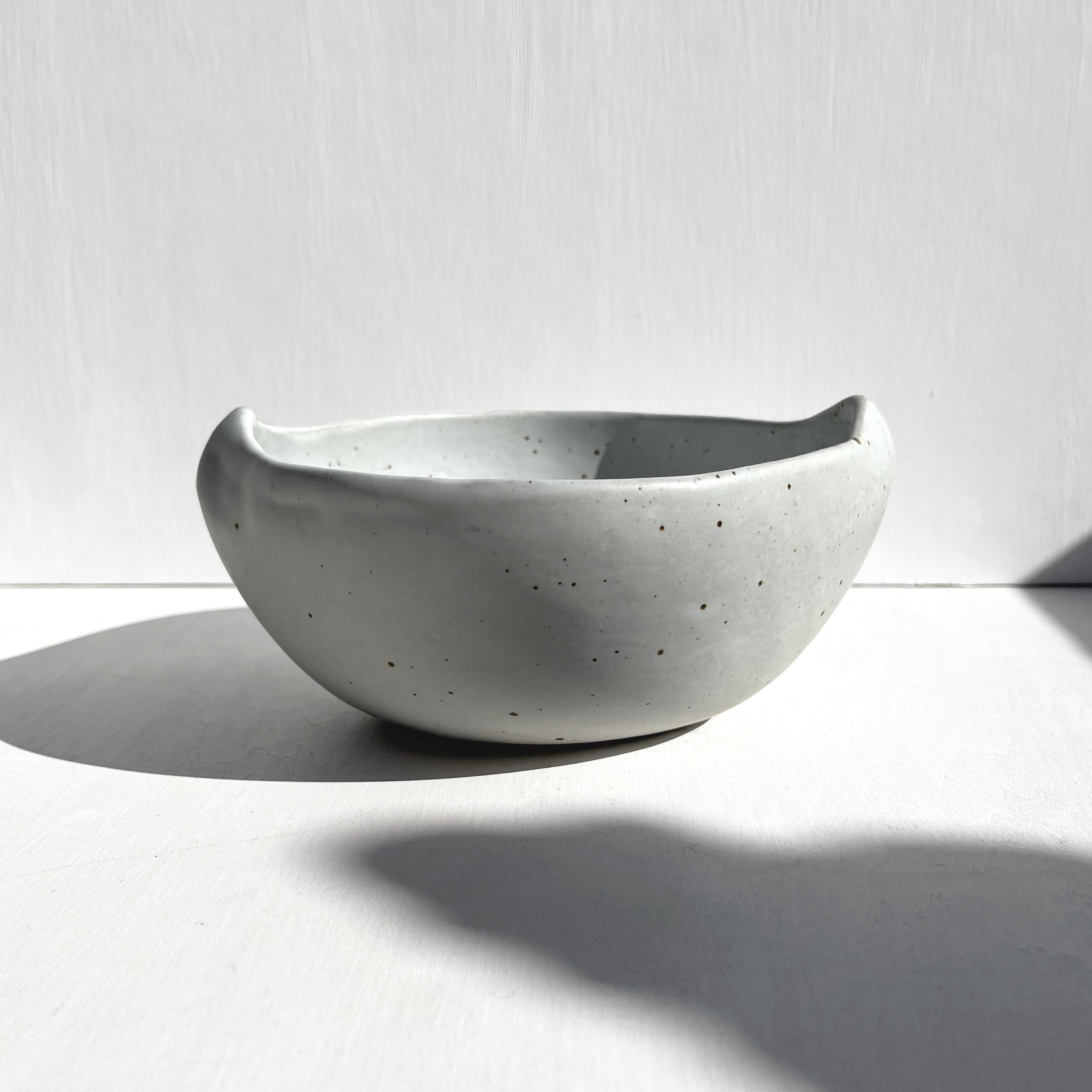 White Shell Bowl, Medium