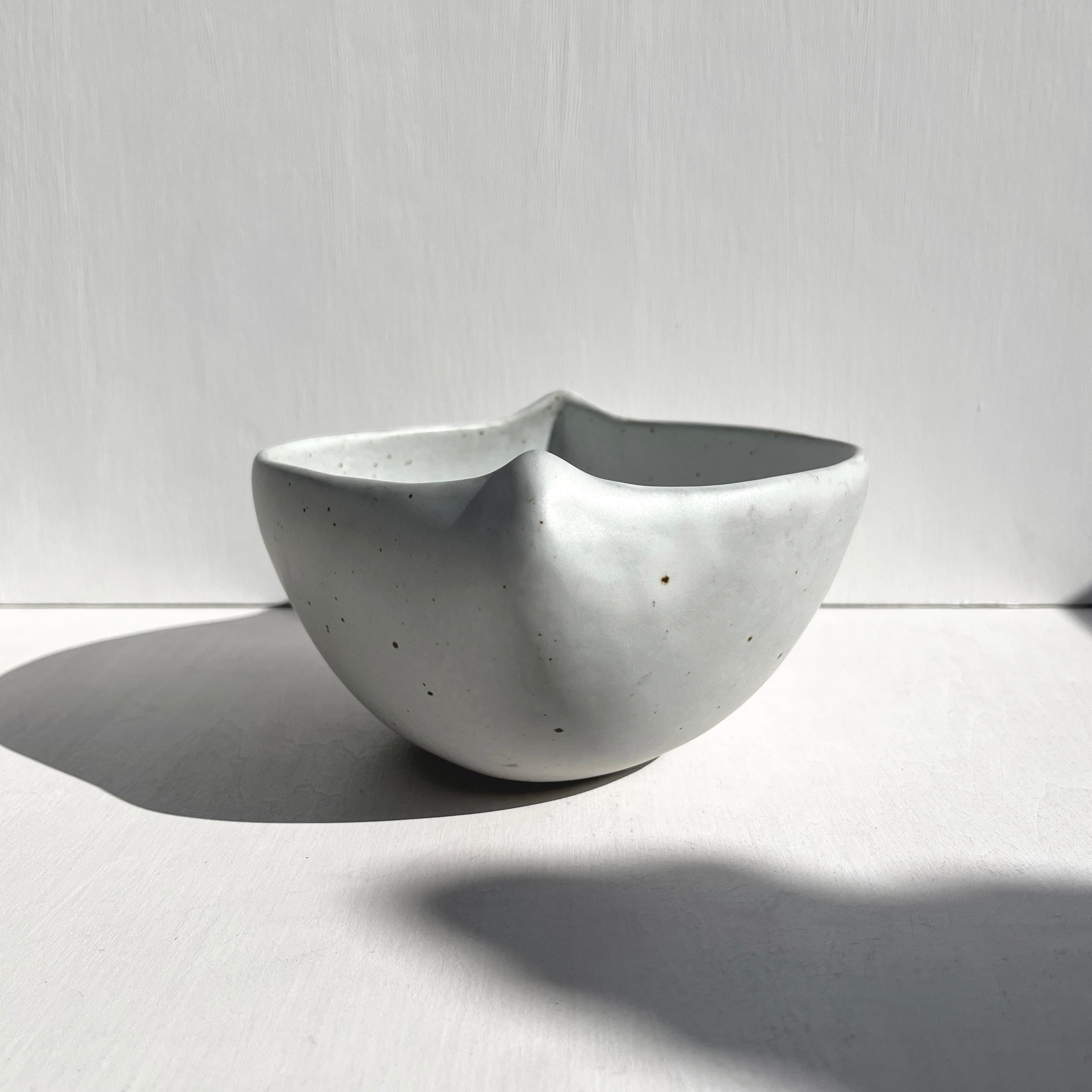 White Shell Bowl, Medium