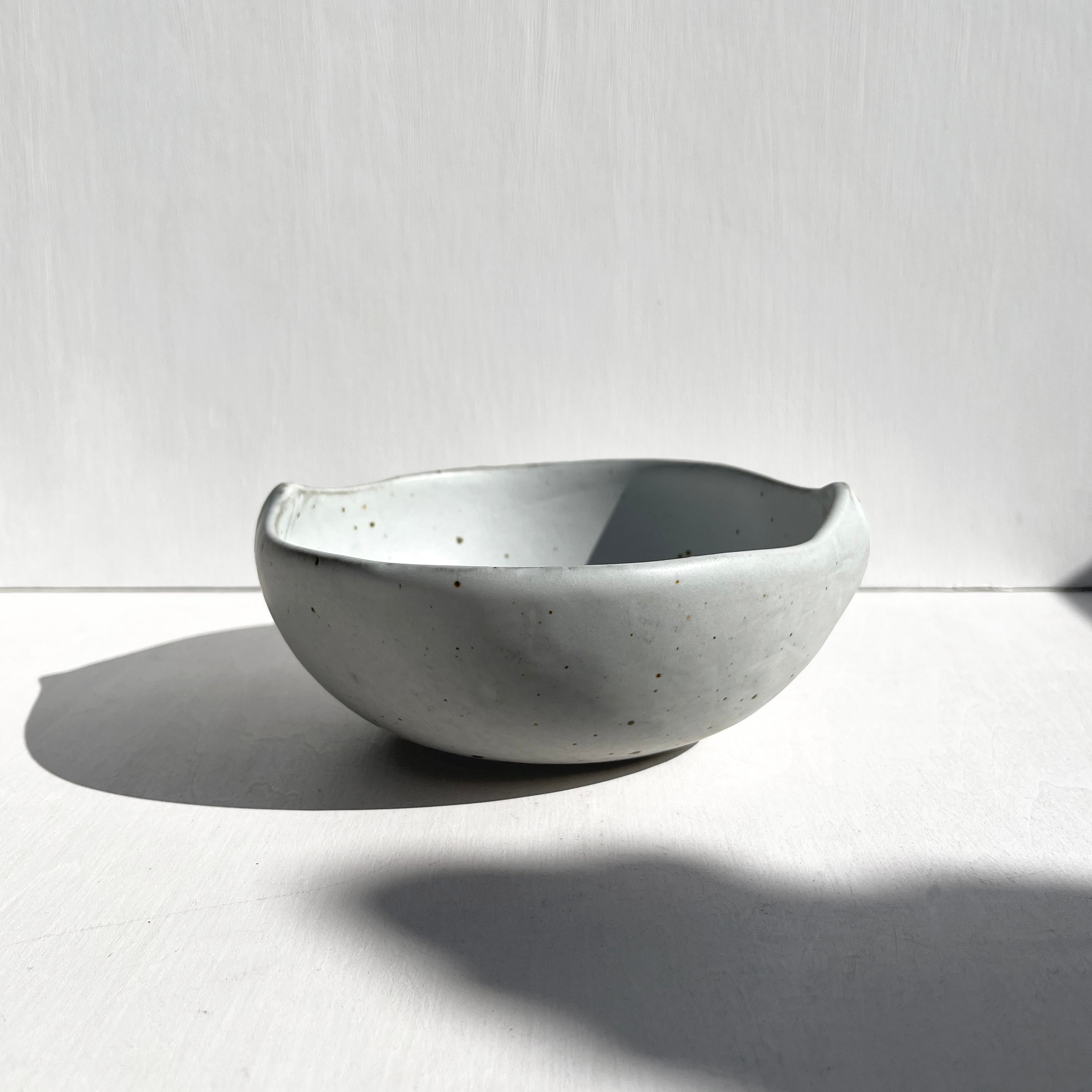 White Shell Bowl, Medium