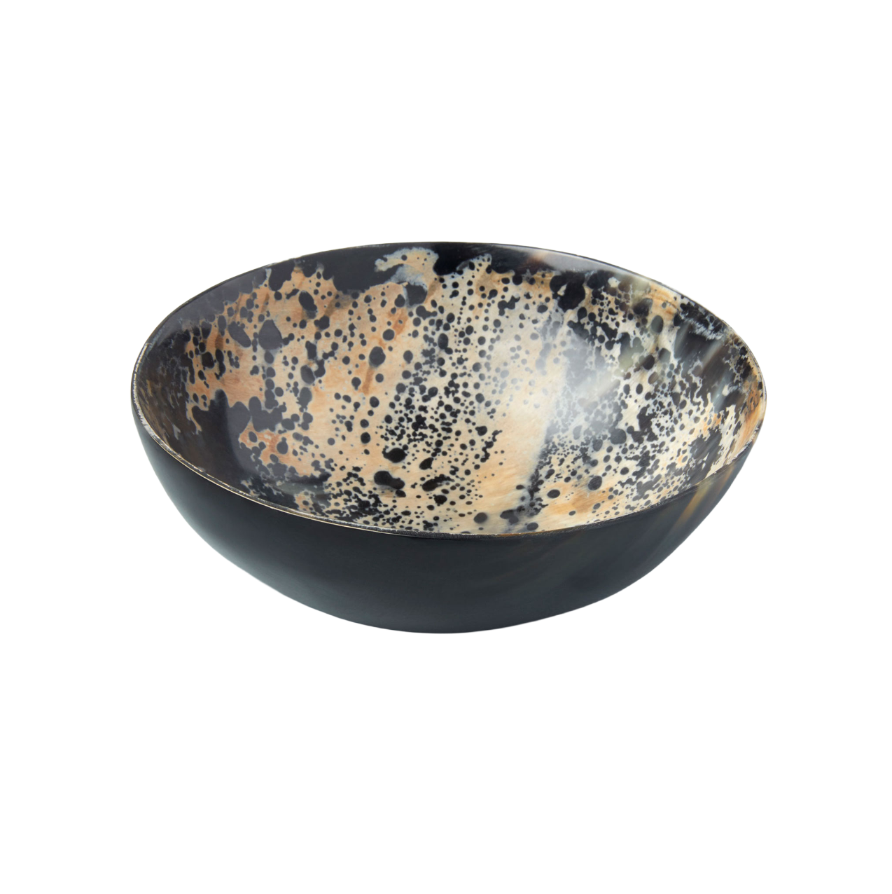 Splatter Horn Bowl, Large