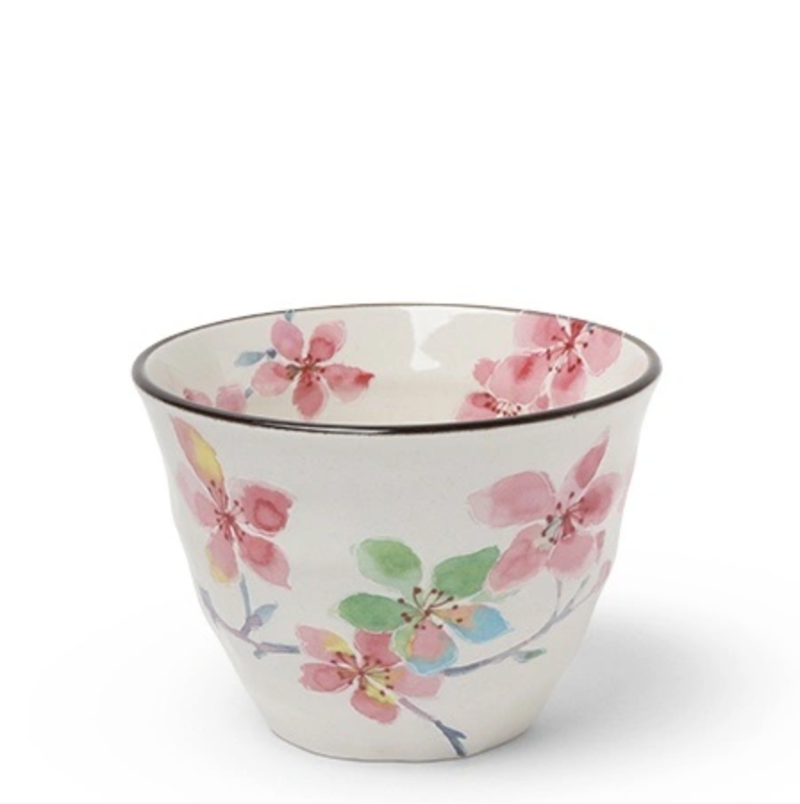 Spring Bloom Tea Cups, Set of 4