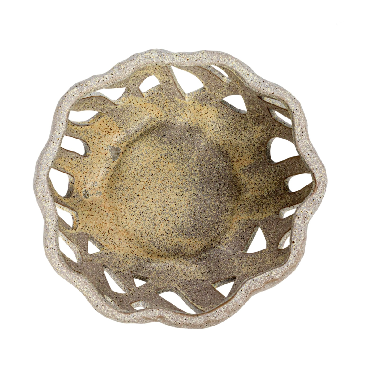 Stoneware Bread Basket