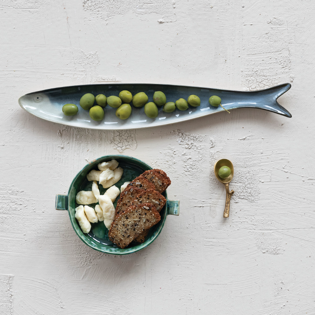 Stoneware Sardine Platter