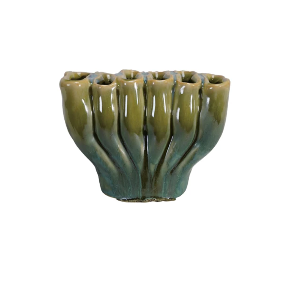 Sculptural Multi Bud Vase