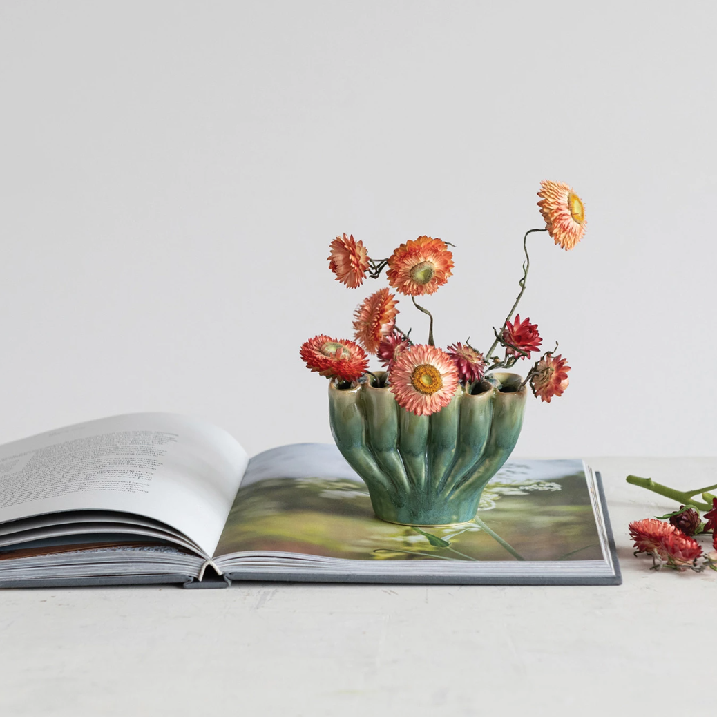 Sculptural Multi Bud Vase