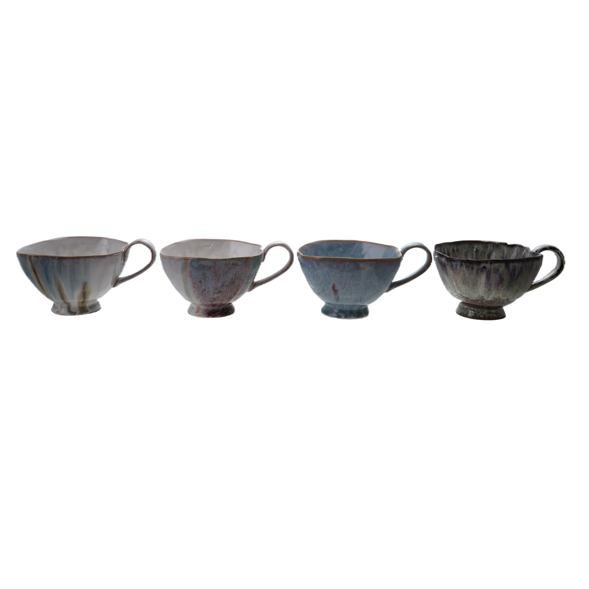 Stoneware Footed Mug