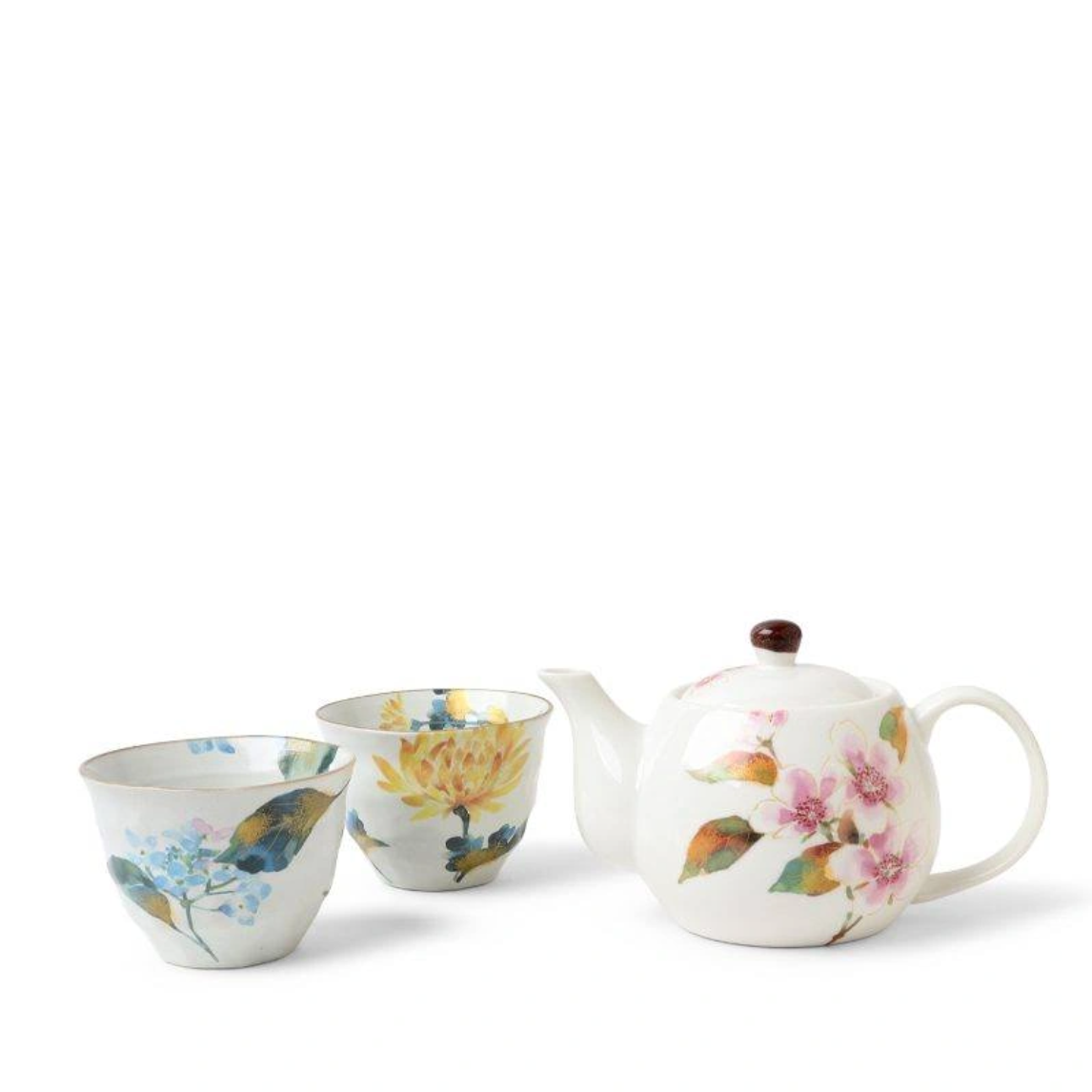 Tea Set, Summer Blooms