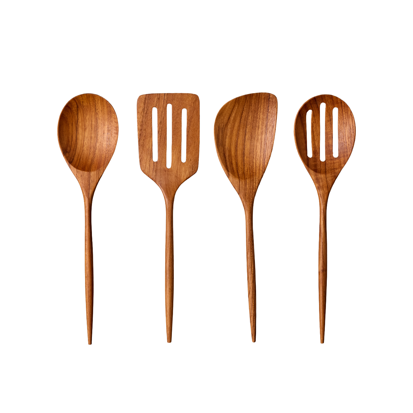 Teak Mini Kitchen Utensils