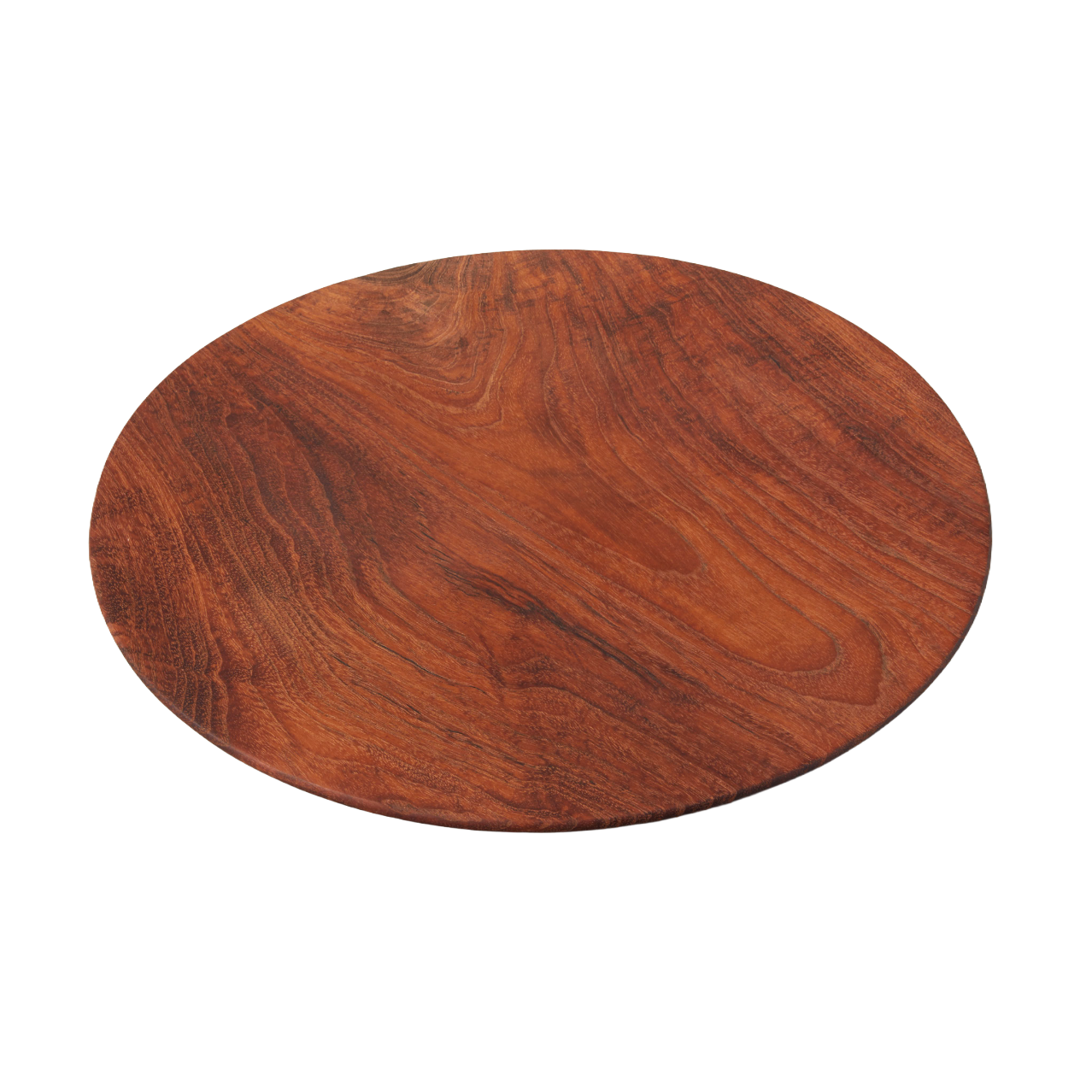 Teak Round Plate