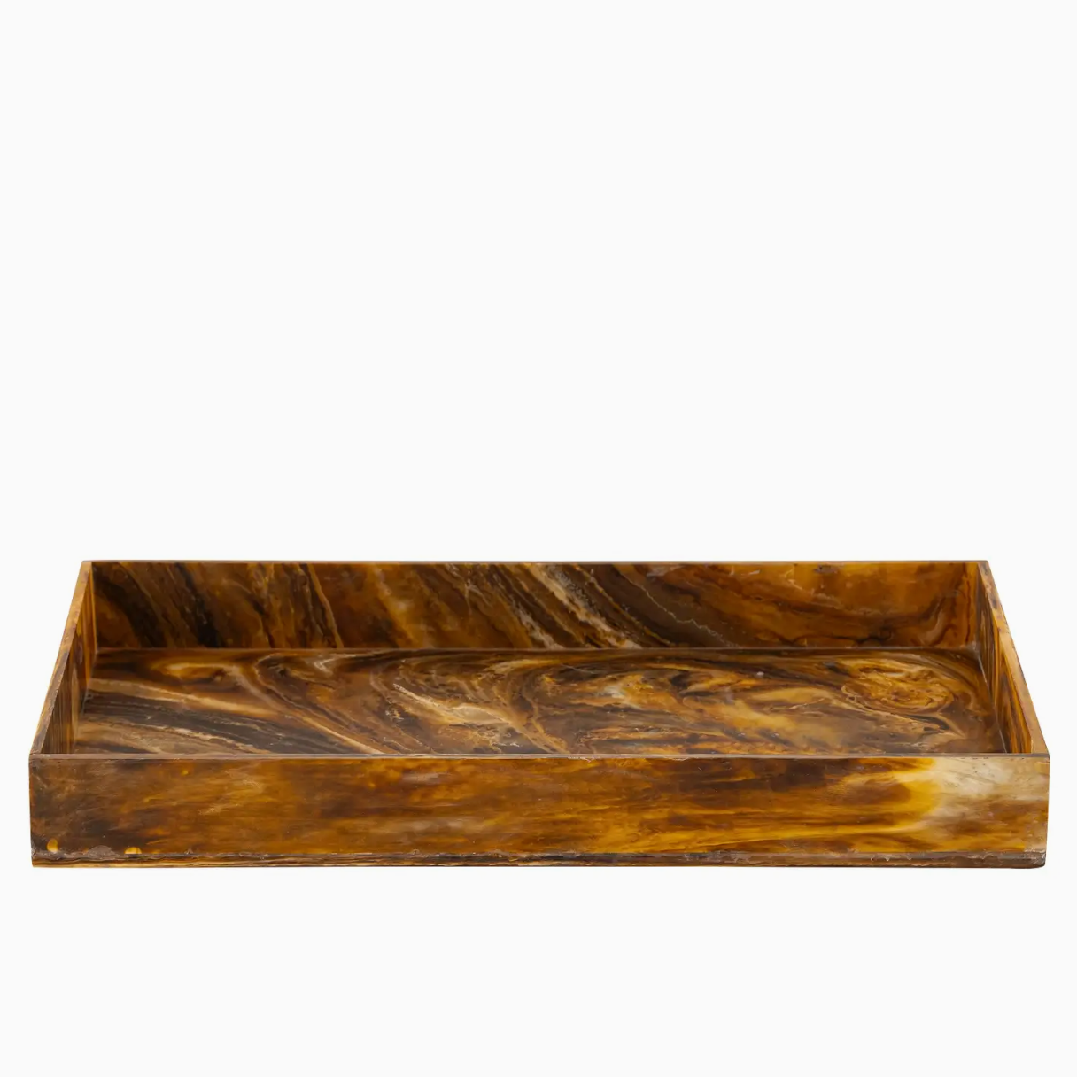 Tortoiseshell Rectangular Tray