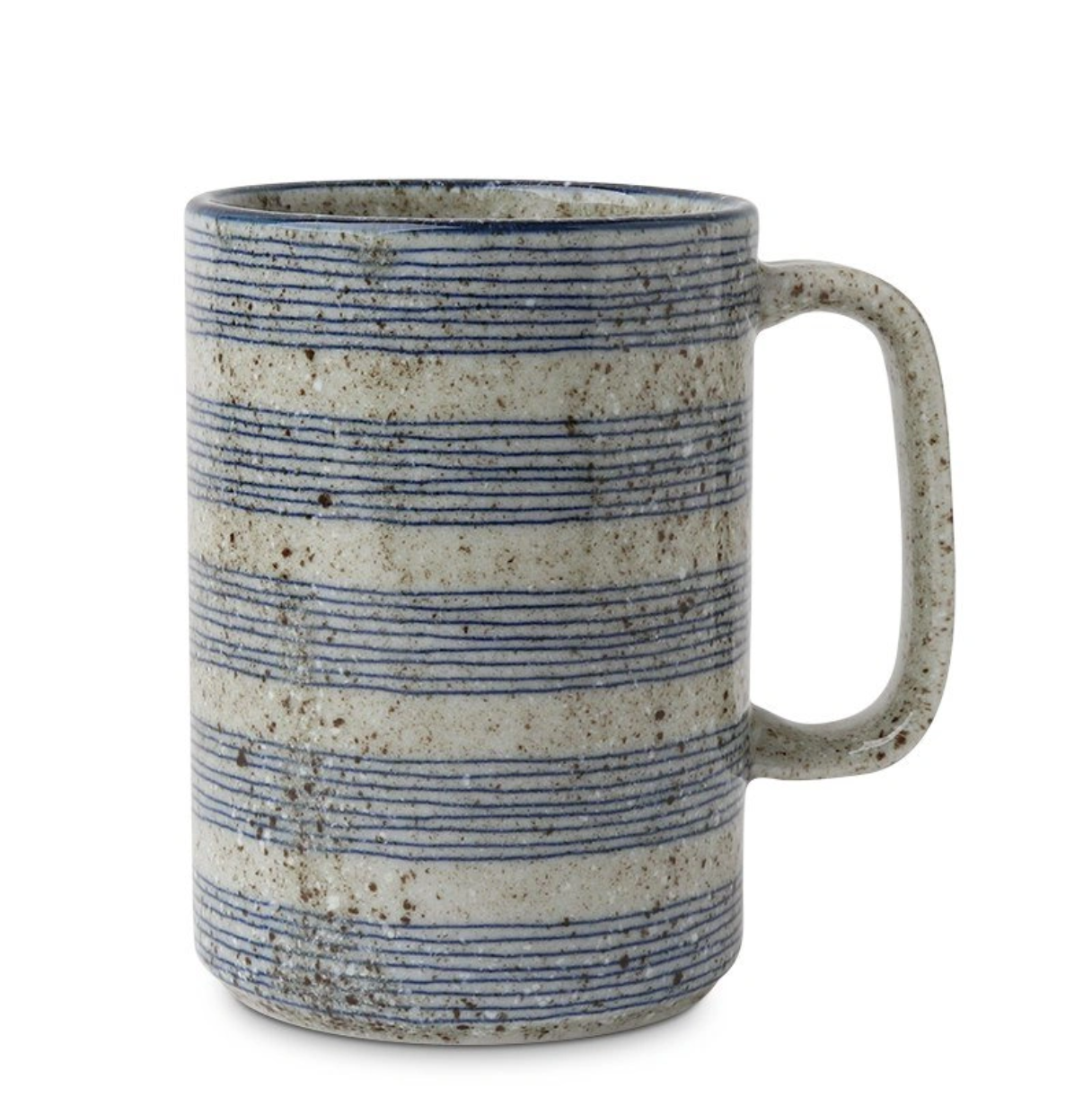 Vintage Inspired Striped Mug