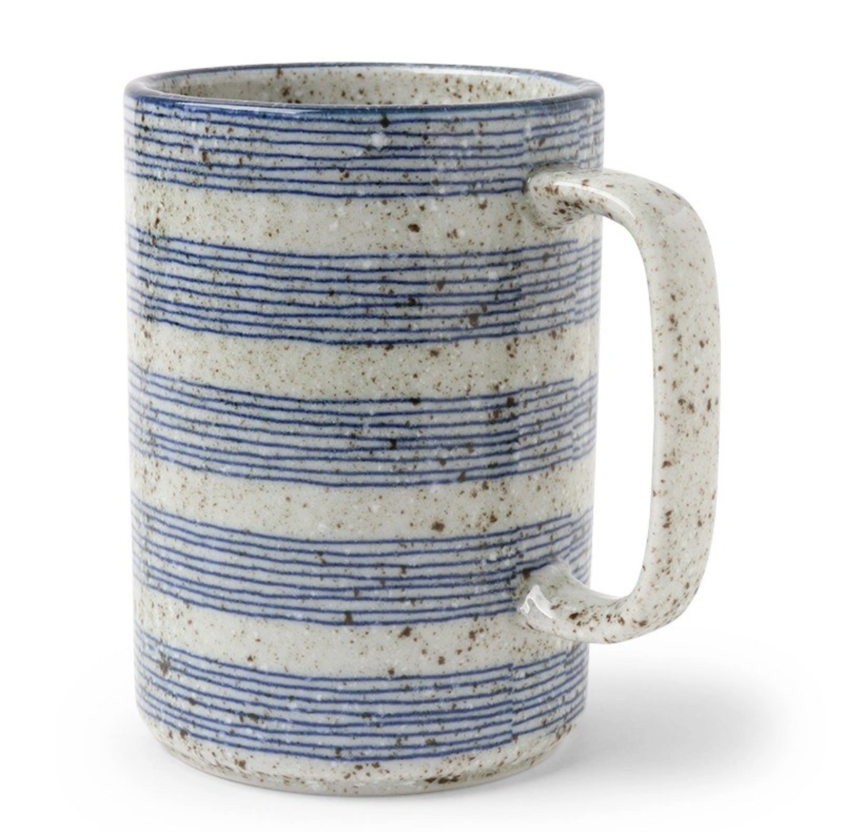 Vintage Inspired Striped Mug