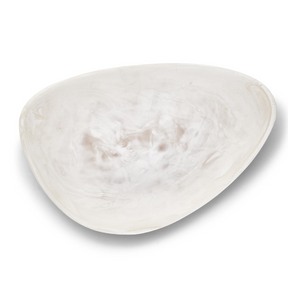 White Cloud Resin Platter