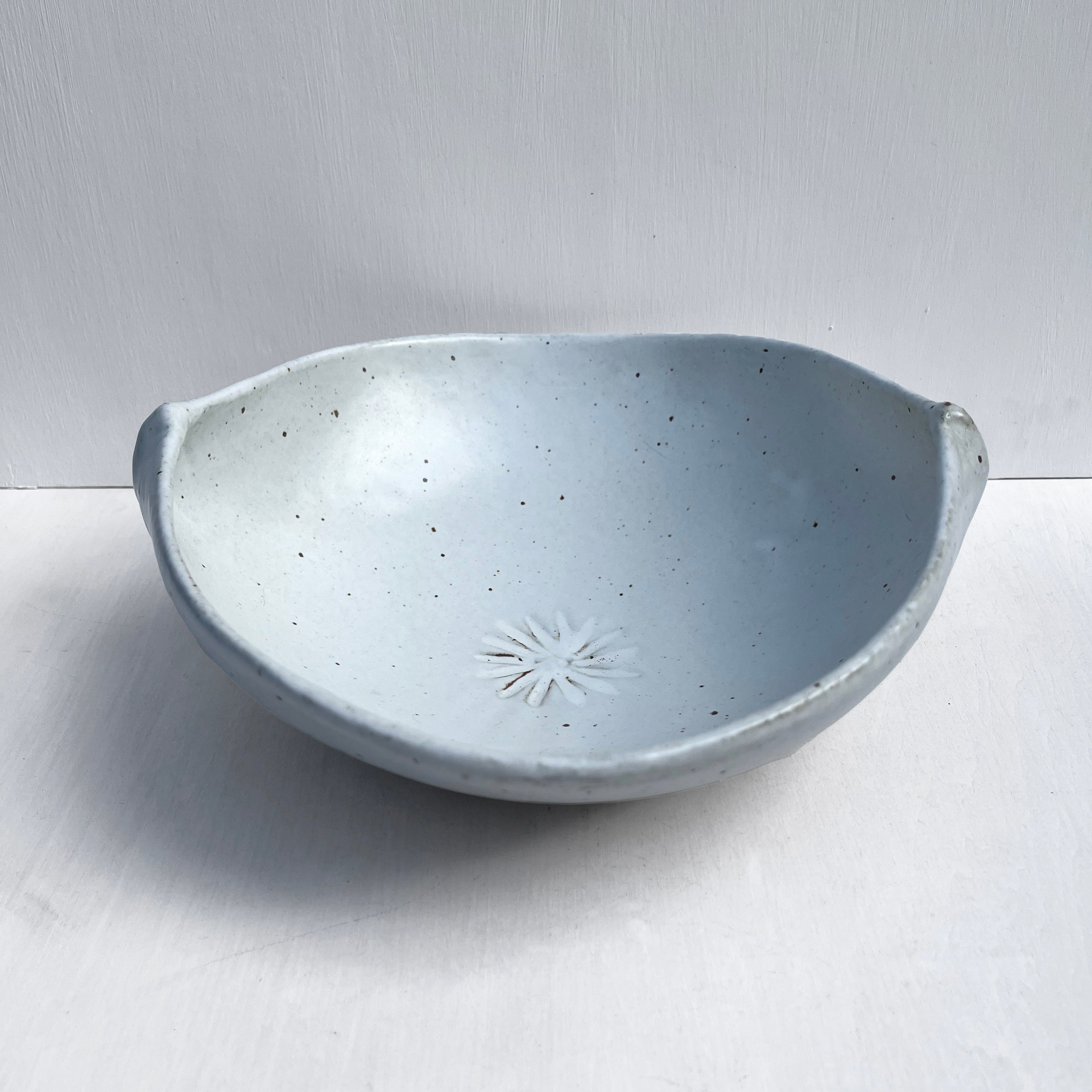 Wide Footed Shallow Bowl