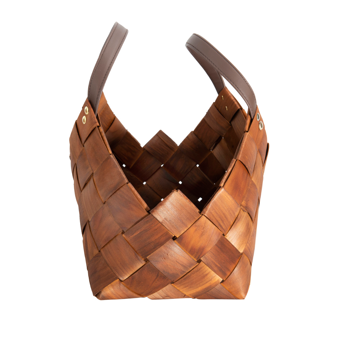 Woven Wood Basket