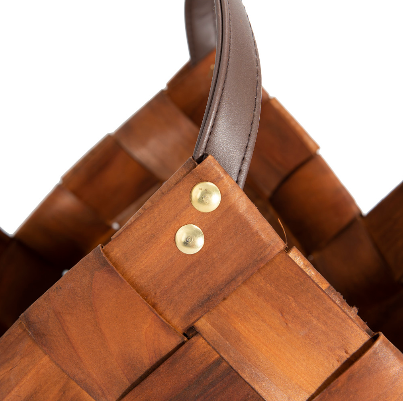 Woven Wood Basket