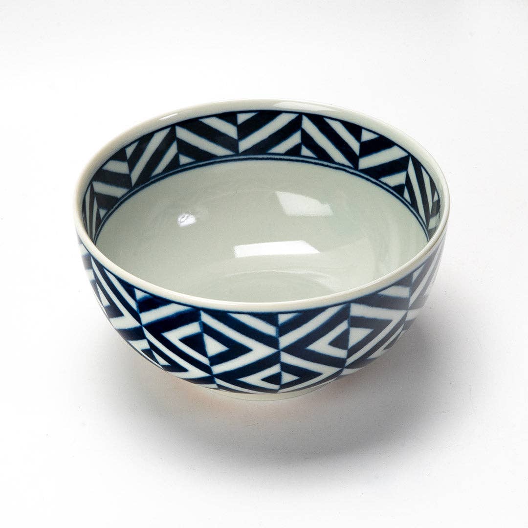 Blue Weave Medium Bowl