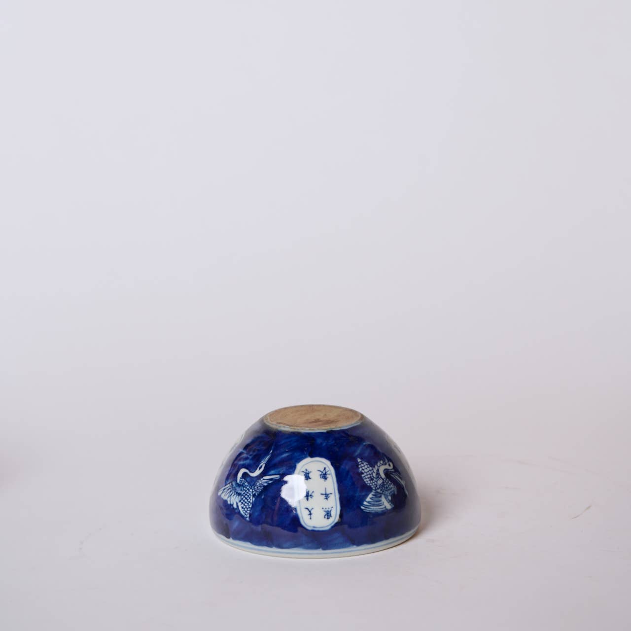 Porcelain Dancing Crane Bowl