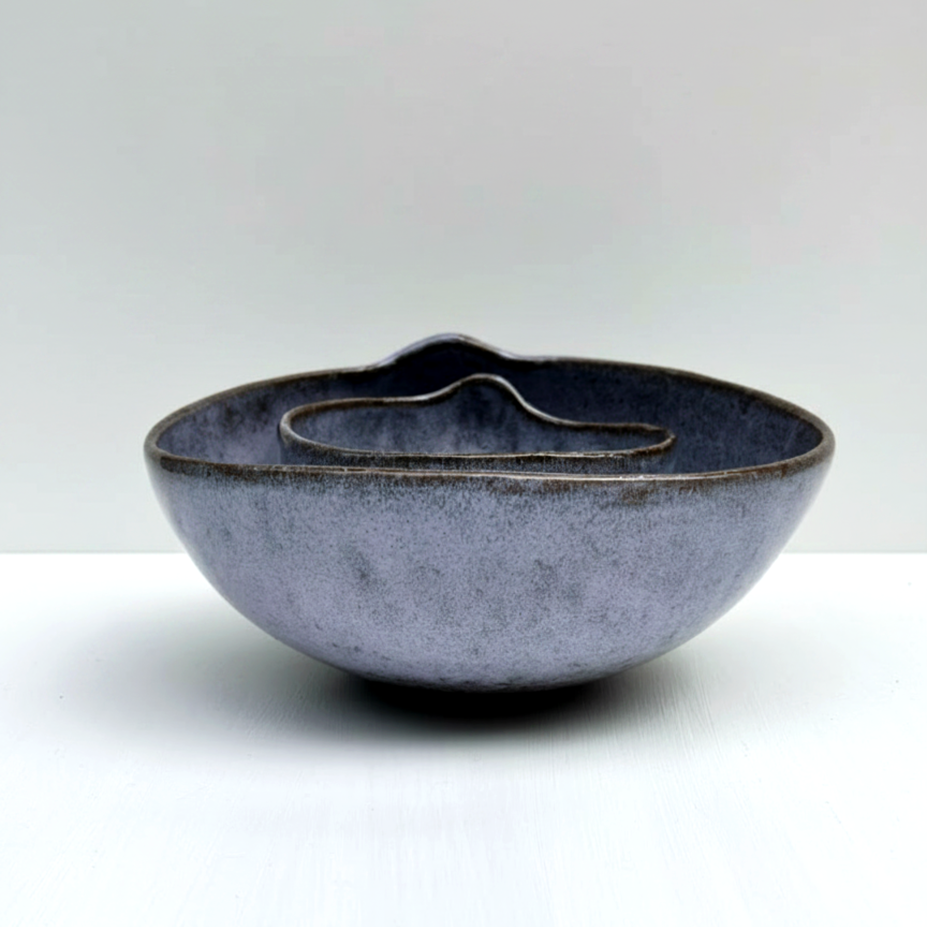Purple Wide Bowl, Medium