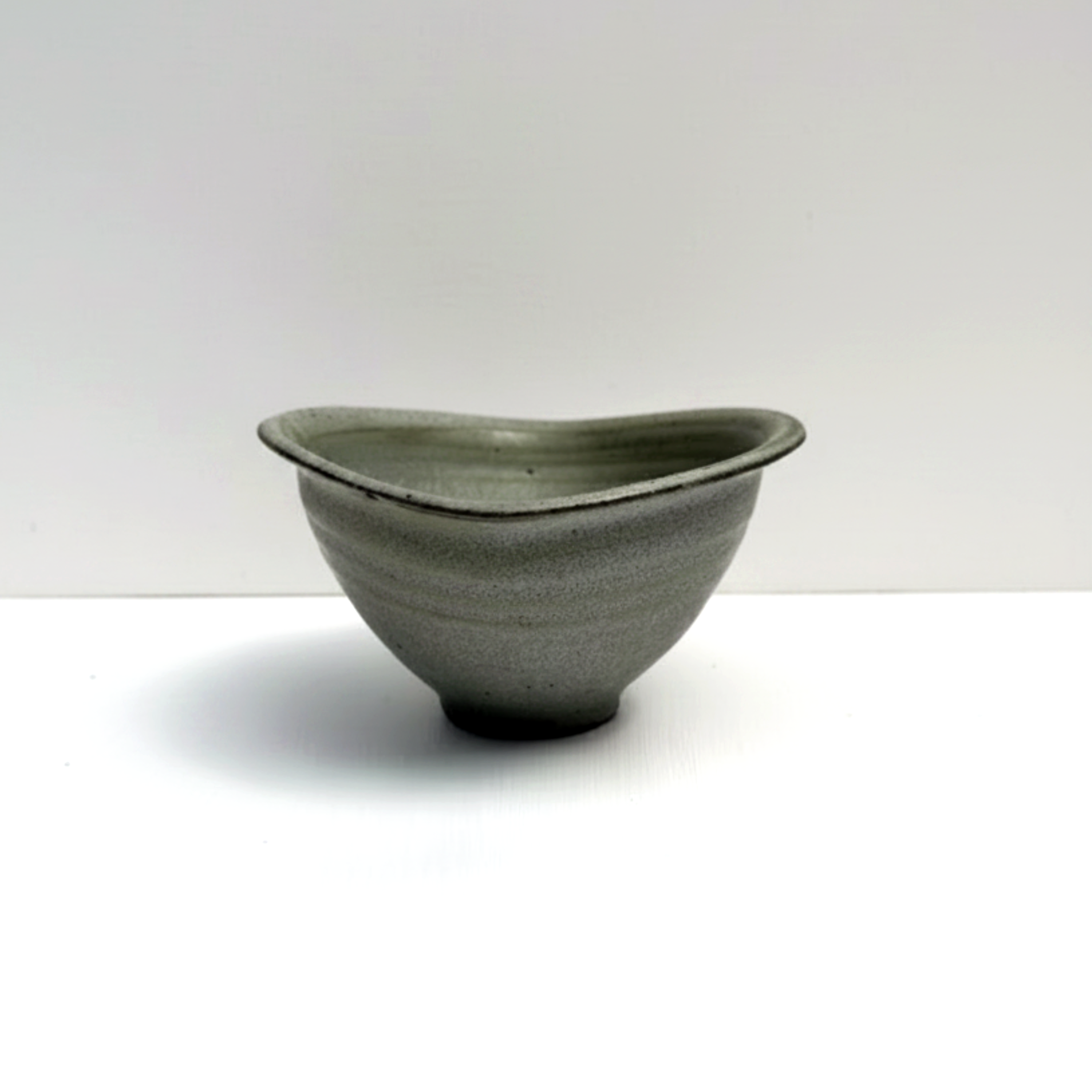 Grey Narrow Bowl, Medium