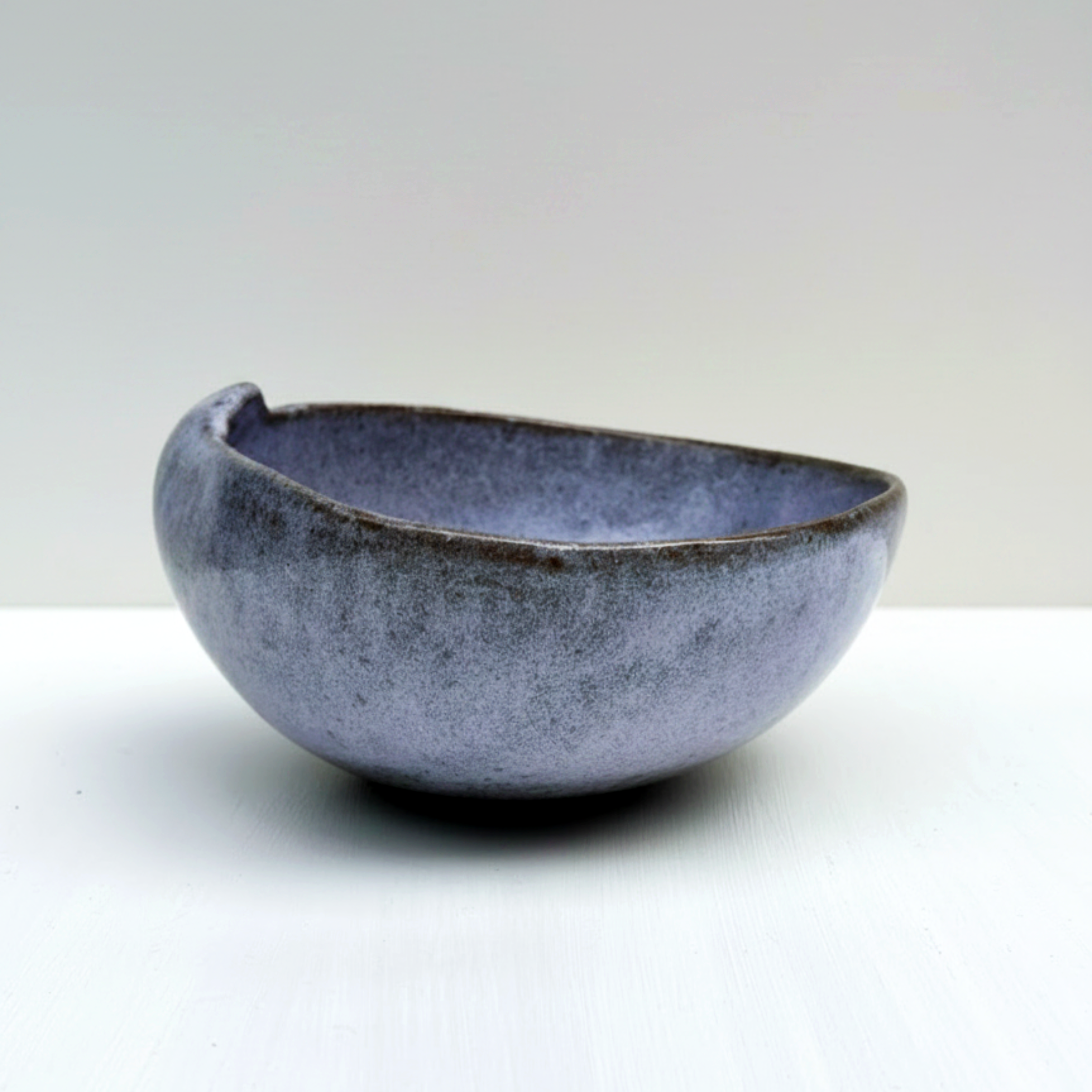 Purple Wide Bowl, Medium