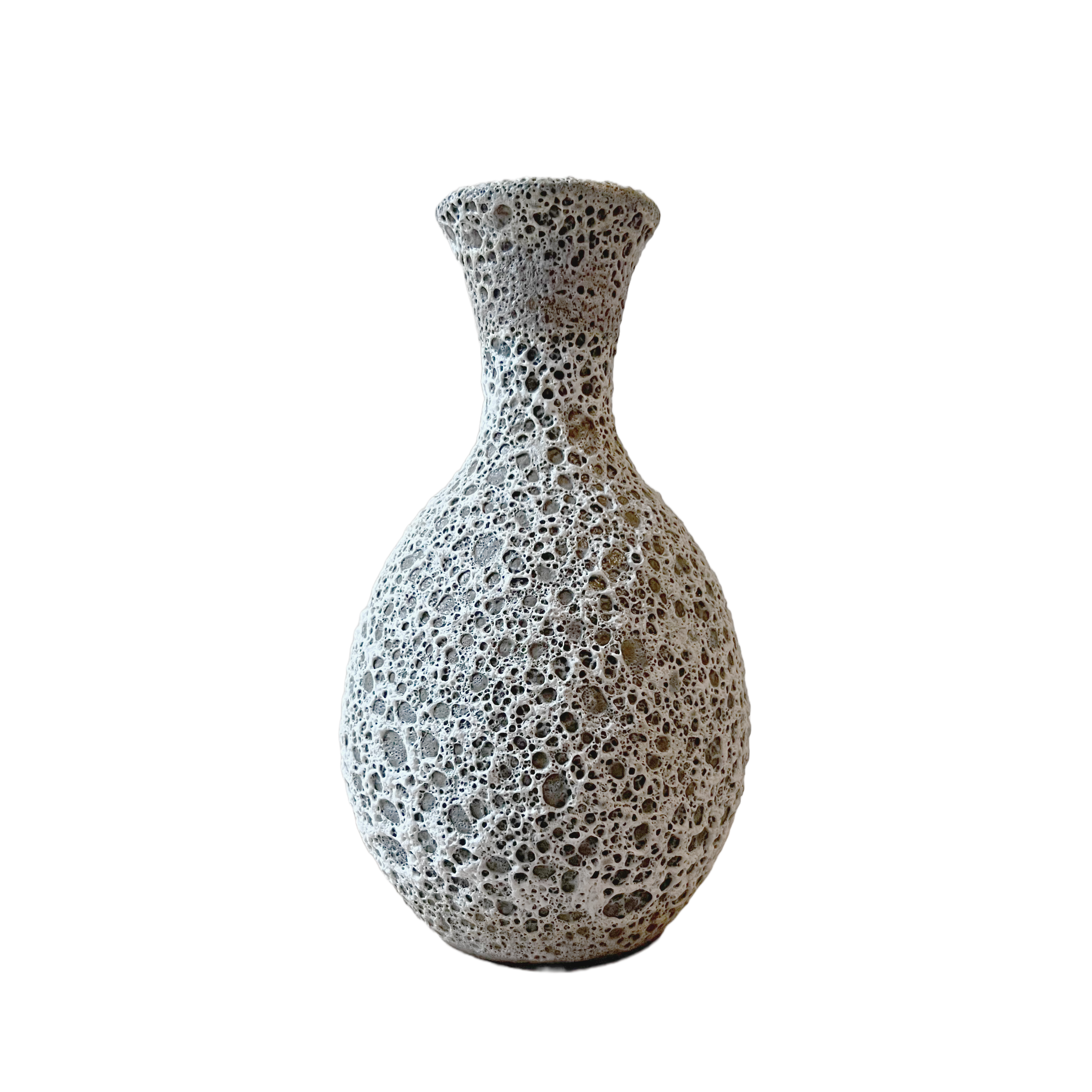 Coral Vase, Tall, Grey