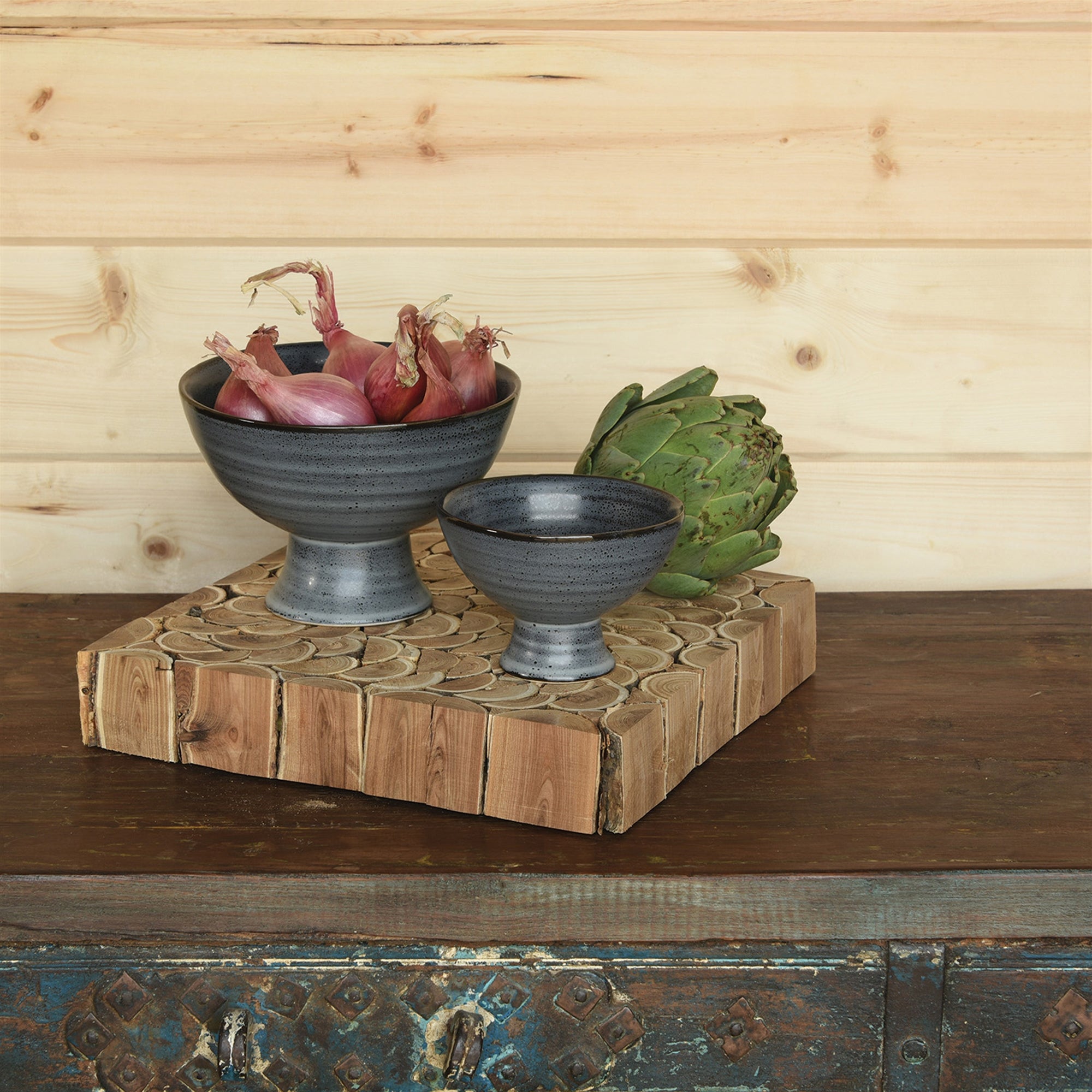 Grey Footed Bowl, Small